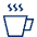 Coffee Cup Hot 2 Icon from Cyber Line - Free Set
