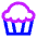 Cupcake Icon from Sharp Neon - Free Set