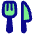 Fork Knife Icon from Plump Pop - Free Set
