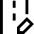 Road Edit Icon from Sharp Line Set