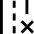 Road Remove Icon from Sharp Line Set