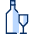 Wine Bottle Glass Icon from Cyber Duotone - Free Set