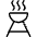 Barbecue Grill Icon from Ultimate Light - Free Set