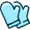 Chef Gear Gloves Icon from Ultimate Duotone - Free Set