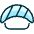 Seafood Sushi Icon from Ultimate Duotone - Free Set