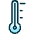 Temperature Thermometer High Icon from Ultimate Duotone - Free Set