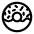 Donut Icon from Solar Linear Set