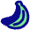 Banana Icon from Plump Pop Set