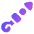 Barbecue Steak Icon from Plump Gradient Set