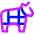 Beef Cuts Icon from Flex Neon Set