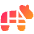 Beef Cuts Icon from Plump Gradient Set