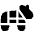 Beef Cuts Icon from Plump Solid Set