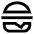Burger 2 Icon from Sharp Line Set