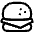 Burger 2 Icon from Plump Line Set