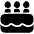 Cake Icon from Plump Solid Set