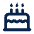 Cake Line Icon from Mingcute Line Set