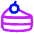 Cake Slice Icon from Flex Neon Set