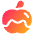 Caramel Apple Icon from Plump Gradient Set