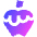 Caramel Apple Icon from Sharp Gradient Set