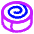 Cinnamon Roll Icon from Core Neon Set