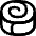 Cinnamon Roll Icon from Flex Line Set