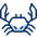 Crab icon - Free transparent PNG, SVG. No sign up needed.