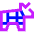 Cut Of Beef Icon from Sharp Neon Set