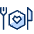 Dining Set Heart icon - Free transparent PNG, SVG. No sign up needed.