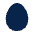 Download free Egg Fill PNG, SVG vector icon from Mingcute Fill set.
