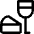 Food Wine Icon from Core Line Set