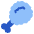 Fried Chicken Icon from Plump Flat Set