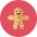Gingerbread icon - Free transparent PNG, SVG. No sign up needed.