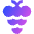 Grape Icon from Sharp Gradient Set