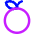 Nutrition Fruit Orange Icon from Core Neon Set