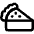 Pie Slice Icon from Core Line Set