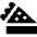 Pie Slice Icon from Sharp Solid Set