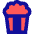 Popcorn Icon from Sharp Pop Set