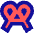 Pretzel Bakery Icon from Sharp Pop Set