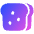 Toast Icon from Plump Gradient Set