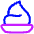Whipped Cream Icon from Plump Neon Set