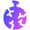 Whole Melon Icon from Plump Gradient Set