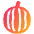 Whole Watermelon Icon from Plump Gradient Set