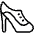 Footwear Heels Ankle Icon from Ultimate Light Set | Free Download as SVG Vector and Transparent PNG | Streamline icons