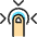 Finger Tap Icon from Ultimate Colors Set