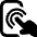 Force Touch Double Tap Icon from Ultimate Bold Set