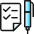 Checklist Pen icon - Free transparent PNG, SVG. No sign up needed.