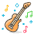 Guitar Emoji from Emoji - Free Set