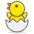 Hatching Chick 2 Emoji from Emoji - Free Set