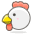 Chicken Emoji from Emoji - Free Set