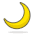 Crescent Moon Emoji from Emoji - Free Set